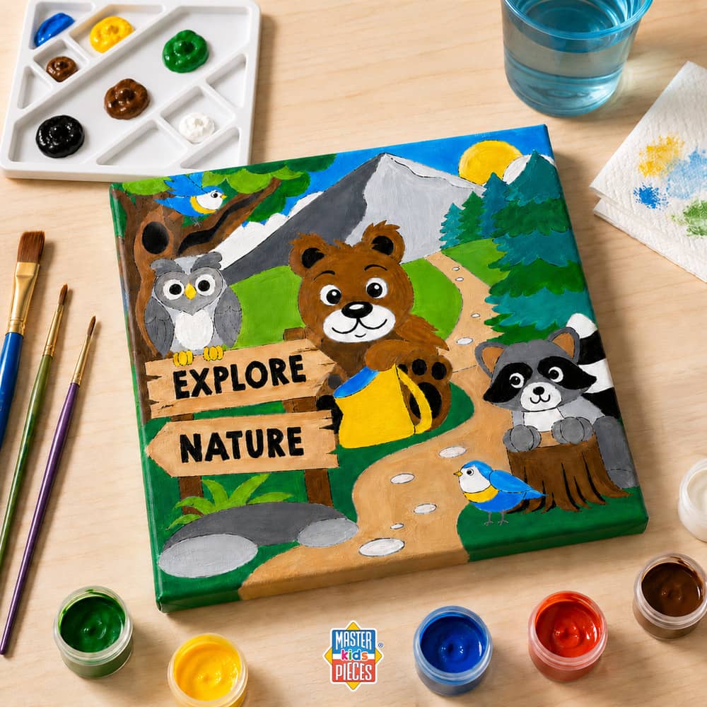 Jr. Ranger - Nature Paint by Number Kids, alternate view